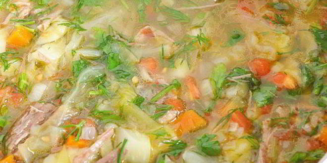 Рецепт летних щей из свежей капусты