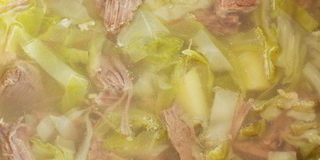 Рецепт летних щей из свежей капусты