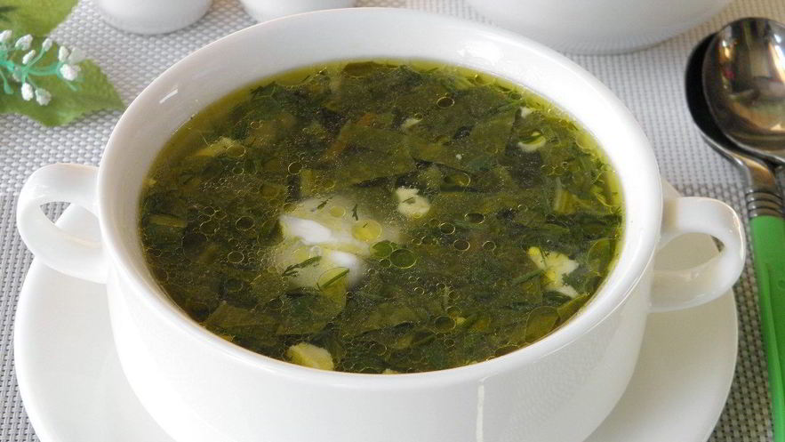 Рецепт щавелевых щей