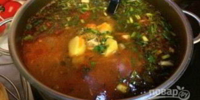 Рецепт щей из кролика