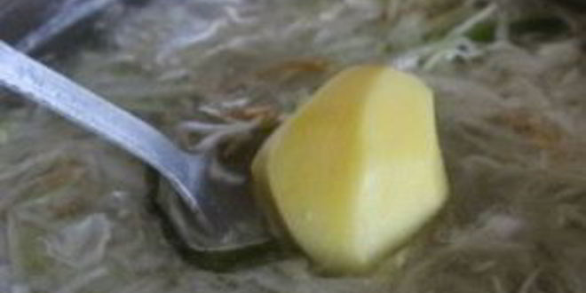 Рецепт щей из квашеной капусты с фасолью