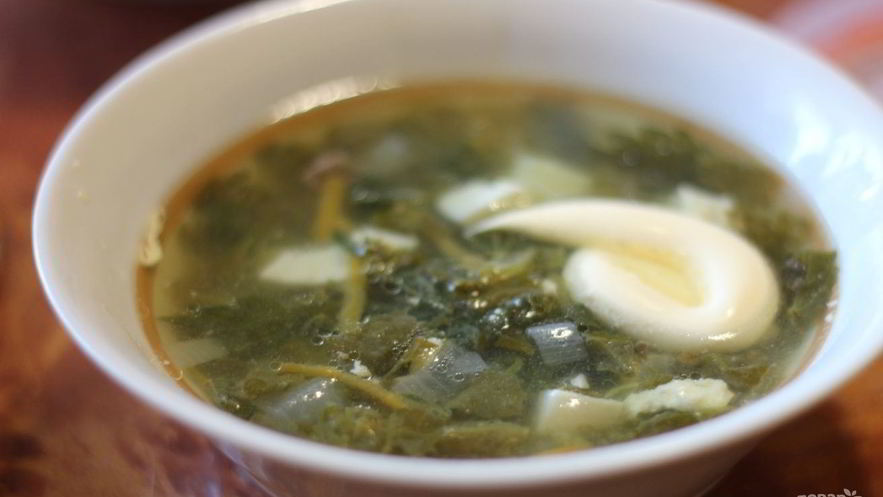 Рецепт щей из щавеля с крапивой