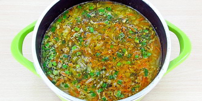 Рецепт щей из свежей капусты с плавленым сыром