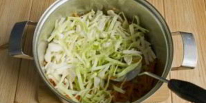 Рецепт щей постных