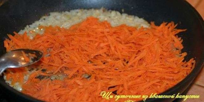 Рецепт щей суточных из квашенной капусты