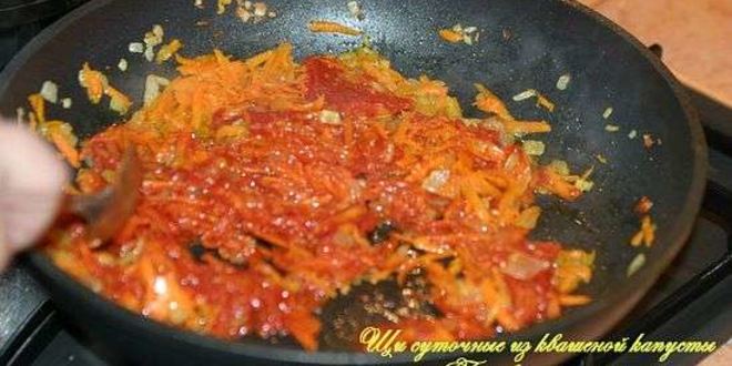 Рецепт щей суточных из квашенной капусты