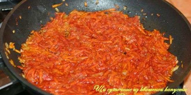 Рецепт щей суточных из квашенной капусты