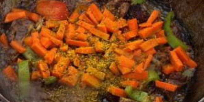 Рецепт шурпы из баранины в казане