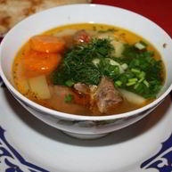 Рецепт Шурпы из баранины в мультиварке