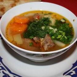 Рецепт Шурпы из баранины в мультиварке