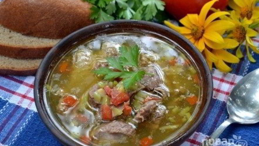 Рецепт шурпы из гуся