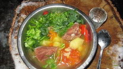 Рецепт Шурпы из лосятины