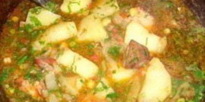 Рецепт шурпы из свинины в казане