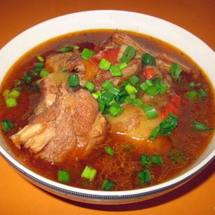 Рецепт Шурпы из свиных ребрышек