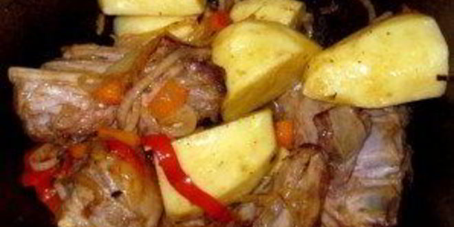 Рецепт шурпы из свиных ребрышек