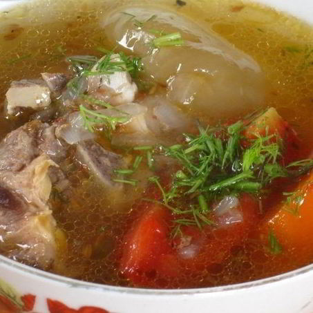 Рецепт Шурпы по-узбекски из баранины