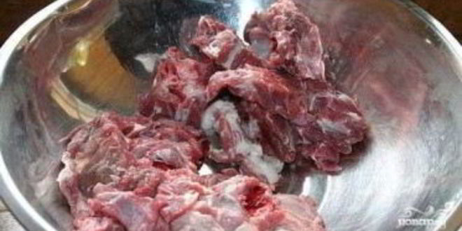 Рецепт шурпы в казане на костре