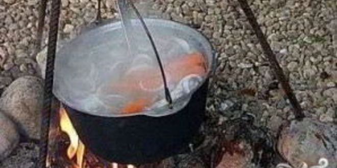 Рецепт шурпы в казане на костре