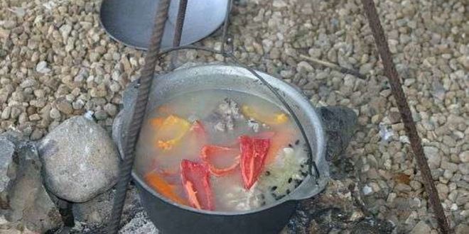 Рецепт шурпы в котле