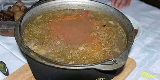 Рецепт шурпы в котле