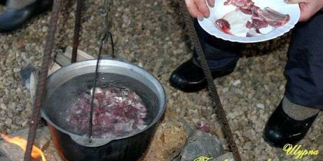 Рецепт шурпы в котле