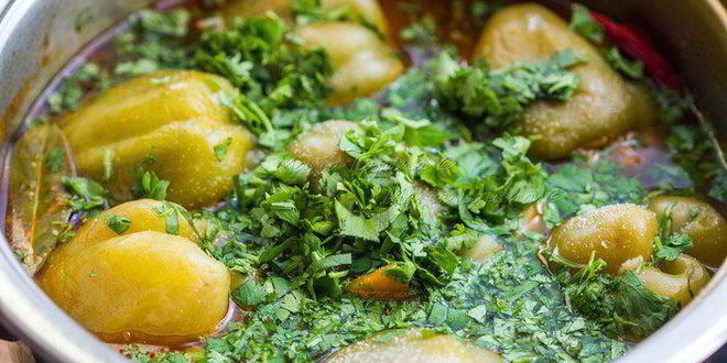 Рецепт супа с фаршированными перцам дулма-шурпа