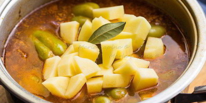 Рецепт супа с фаршированными перцам дулма-шурпа