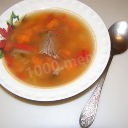 Рецепт Супа Шурпа из говядины с картошкой