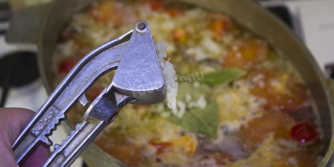 Рецепт супа шурпа из говядины в казане