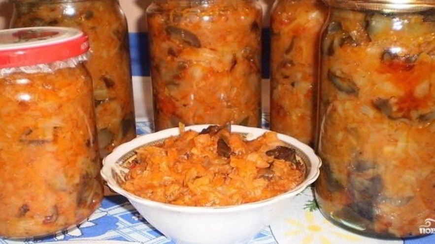 Рецепт грибной солянки на зиму в мультиварке