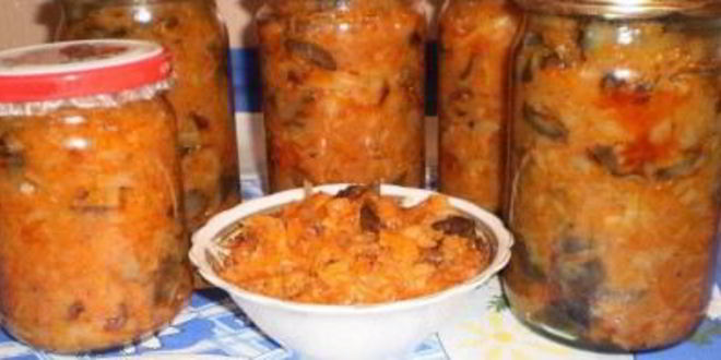 Рецепт грибной солянки на зиму в мультиварке