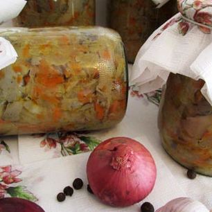 Рецепт Грибной солянки