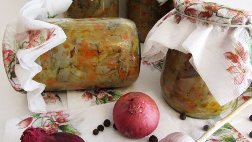 Рецепт грибной солянки