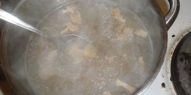 Рецепт густой солянки с лесными грибами