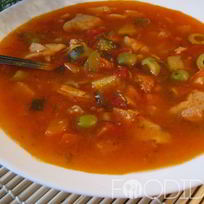 Рыбная солянка