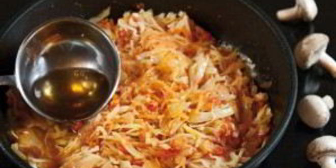 Рецепт солянки из квашеной капусты с грибами