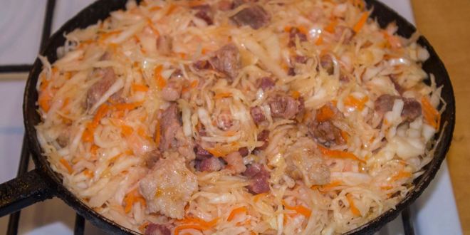 Рецепт солянки из квашеной капусты с мясом