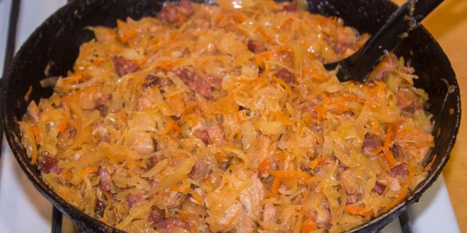 Рецепт солянки из квашеной капусты с мясом