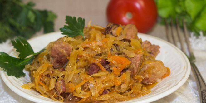Рецепт солянки из квашеной капусты с мясом