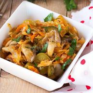 Рецепт Солянки из свежих грибов на зиму