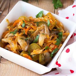 Рецепт Солянки из свежих грибов на зиму