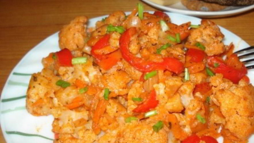 Рецепт солянки из цветной капусты