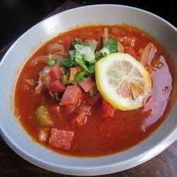 Рецепт Солянки колбасной