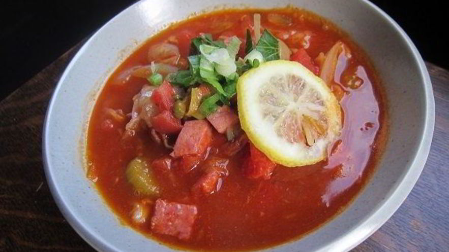 Рецепт солянки колбасной