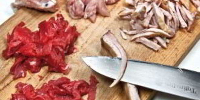 Рецепт солянки мясной на сковороде