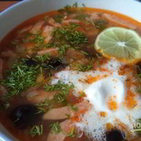 Рецепт Солянки мясной сборной