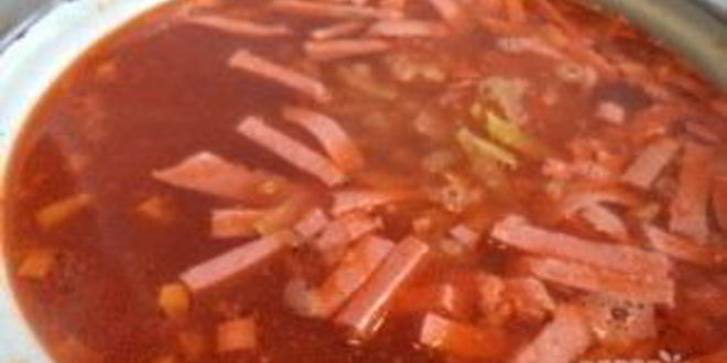 Рецепт солянки мясной сборной