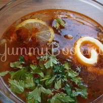 Рецепт Солянки с говяжим языком