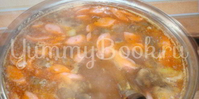 Рецепт солянки с говяжим языком