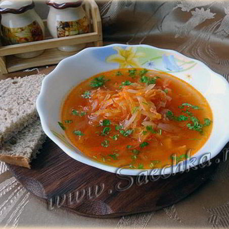 Рецепт Солянки с капустой